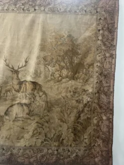 Tapisserie de style Renaissance à décor animalier, XXème siècle