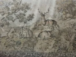 Tapisserie de style Renaissance à décor animalier, XXème siècle