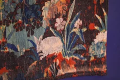 Tapisserie flamande en laine et soie. Fin du XVIIe siècle.