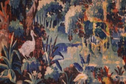 Tapisserie flamande en laine et soie. Fin du XVIIe siècle.