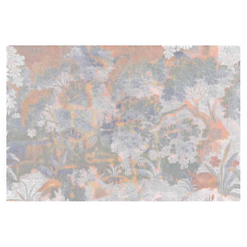 Tapisserie flamande en laine et soie. Fin du XVIIe siècle.