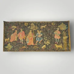 Tapisserie française vintage « La Dame » Artis Flora, Médiévale , Musée du Louvre