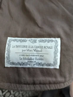 Tapisserie La Chasse Royale de Marc Waymel pour le Médailler Franklin