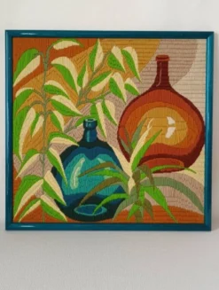 Tapisserie Laine vintage 1970