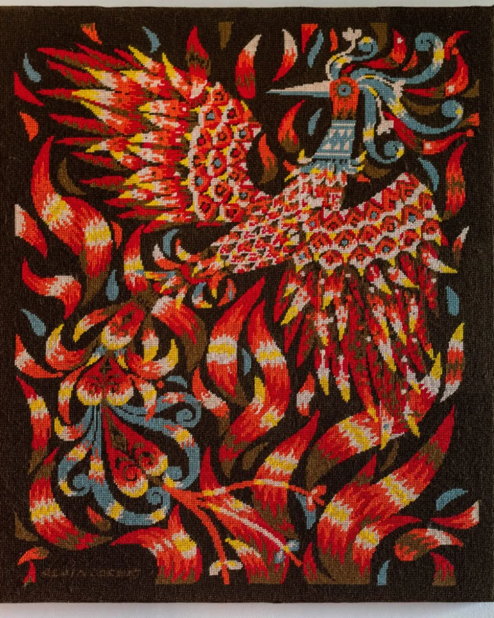 Tapisserie L'Oiseau de Feu, Alain Cornic