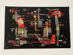 Tapisserie murale Christian Royer, années 50-60
