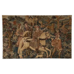 Tapisserie murale de style médiéval 100 × 64 cm