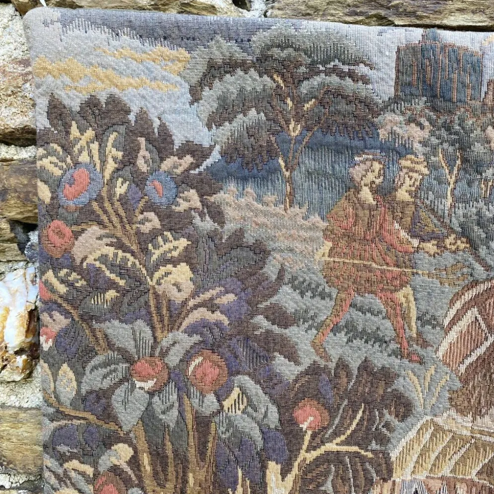 Tapisserie murale de style médiéval 100 × 64 cm