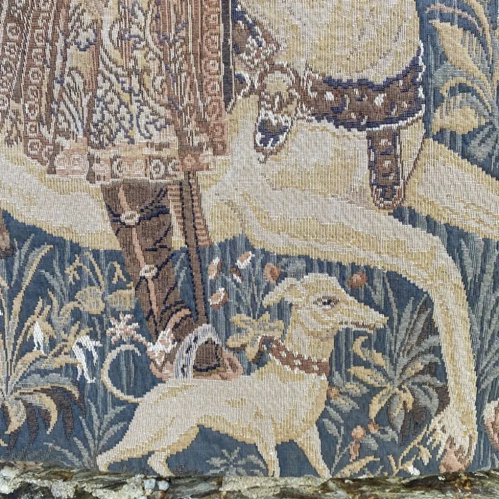 Tapisserie murale de style médiéval 100 × 64 cm
