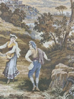 Tapisserie murale de type Gobelins, XXe Siècle