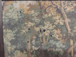 Tapisserie Murale Encadrée Scène de Chasse Vintage 179x74