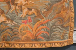 Tapisserie murale scène de chasse à courre