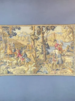 Tapisserie Murale , Scène De Chasse à Courre , XXe Siècle
