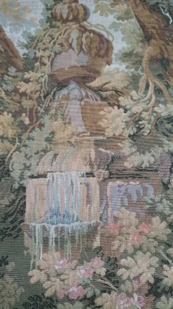 Tapisserie murale scène paysage de campagne