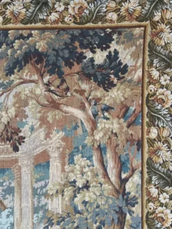 Tapisserie Murale , Scène Romantique Avec Ruines Antiques