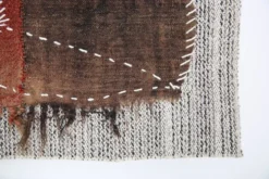 Tapisserie Murale Textile Vintage, Tenture Design, Art Textile, 88x106 Cm
