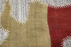 Tapisserie Murale Textile Vintage, Tenture Design, Art Textile, 88x106 Cm