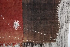 Tapisserie Murale Textile Vintage, Tenture Design, Art Textile, 88x106 Cm