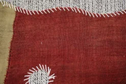 Tapisserie Murale Textile Vintage, Tenture Design, Art Textile, 88x106 Cm