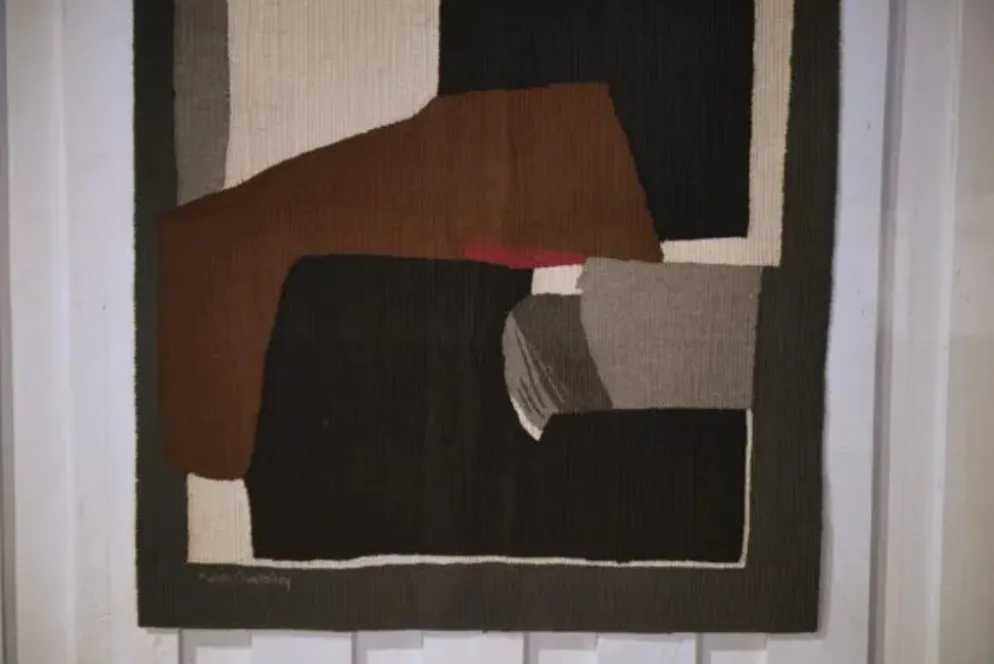 Tapisserie par Pierre Chevalley pour Suzy Langlois Paris 1970