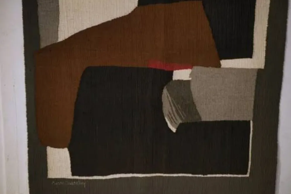 Tapisserie par Pierre Chevalley pour Suzy Langlois Paris 1970
