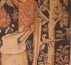 tapisserie représentant la pesée et l'art de forger