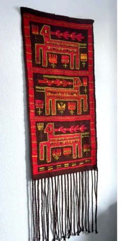 Tapisserie suédoise mcm flat weave, rölakan