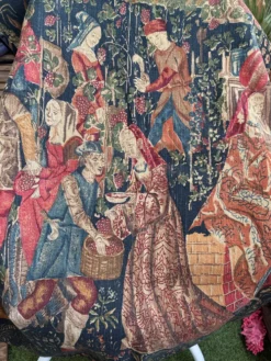 Tapisserie Vintage "Les Vendanges" - JP Paris Panneaux Gobelins - 130x