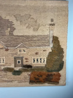 Tapisserie vintage « maison de campagne »