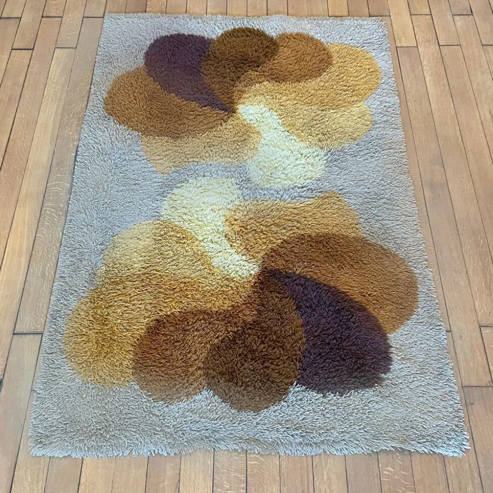 Tapis shaggy seventies Desso 150x220cm