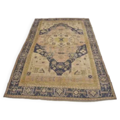 Tapis tribal vintage boho Oushak sku1436