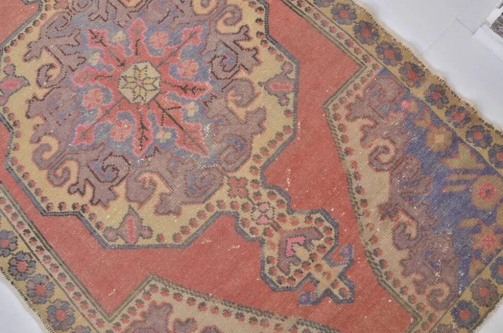 Tapis tribal vintage Oushak sku m67