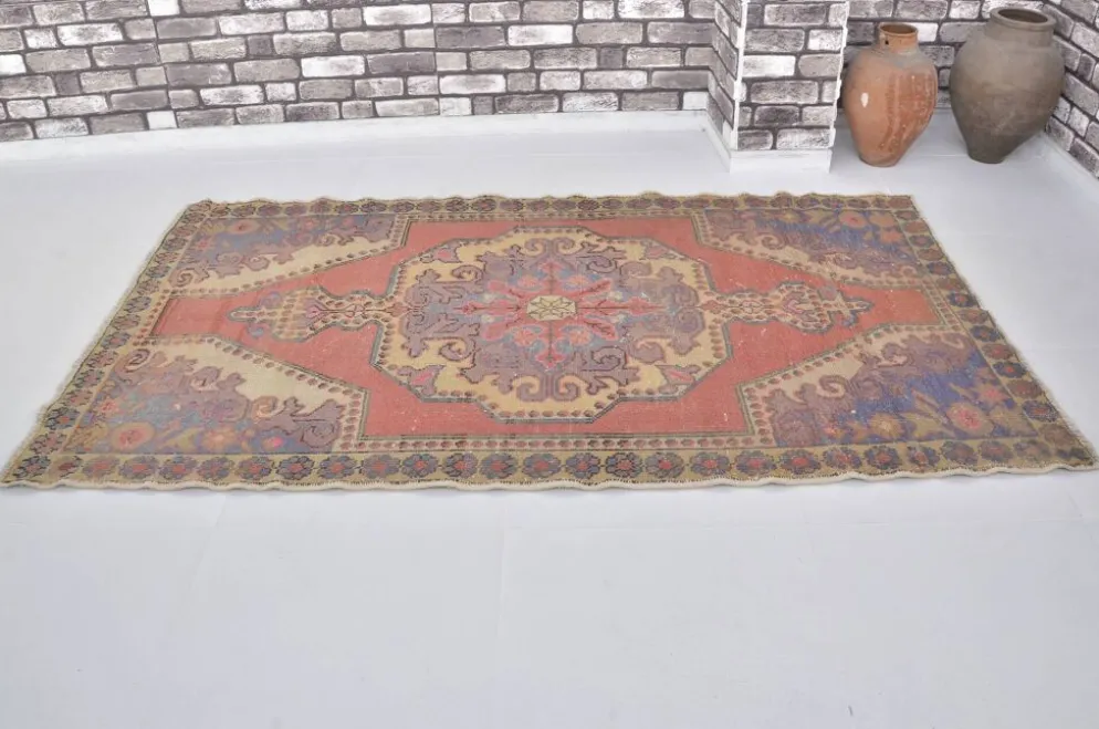 Tapis tribal vintage Oushak sku m67