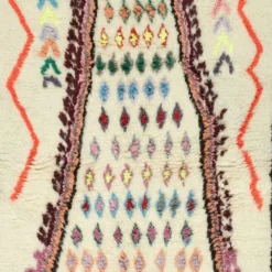 Tapis Tulu turc vintage unique, 100 % laine, noué à la main.