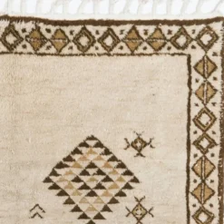 Tapis Tulu vintage, tapis noué à la main en 100 % laine, options personnalisées disponibles
