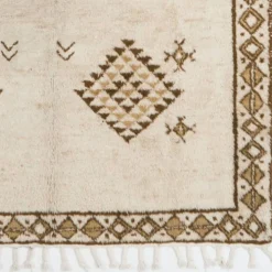 Tapis Tulu vintage, tapis noué à la main en 100 % laine, options personnalisées disponibles