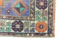 Tapis turc Oushak coloré