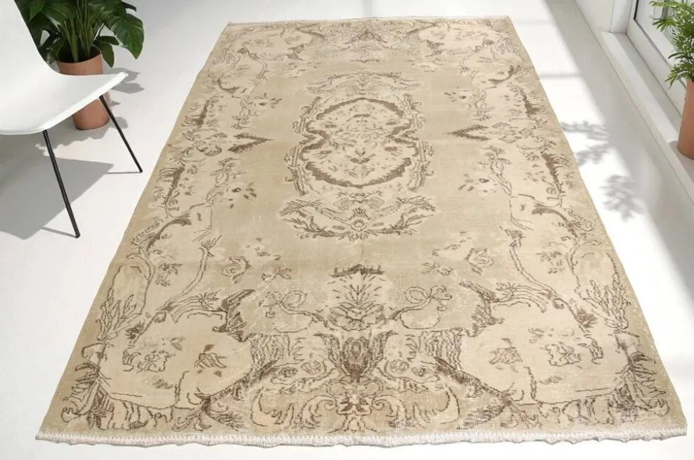 Tapis turc vintage beige sku825