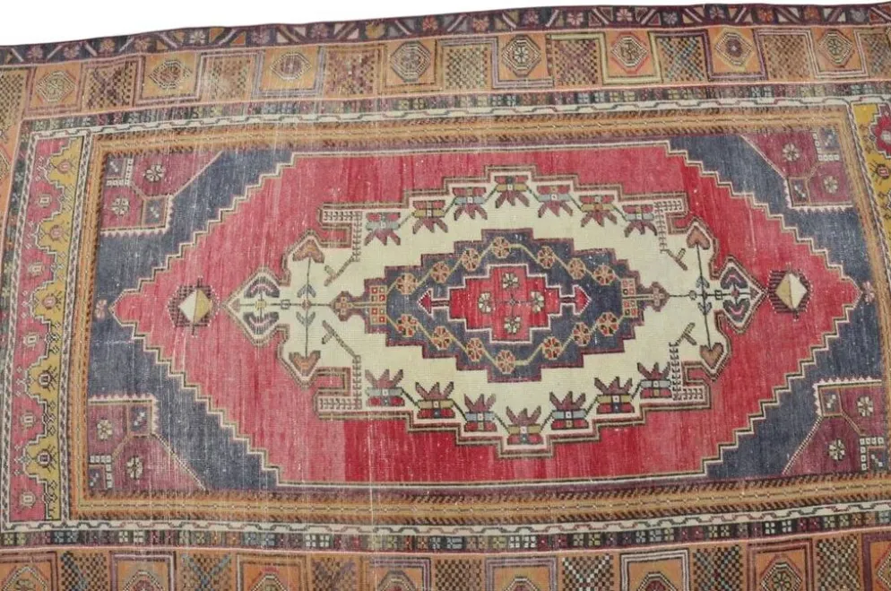 Tapis turc vintage pour salon