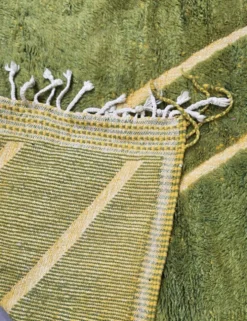 Tapis Vert Beni Ouarain - 416 x 320 cm
