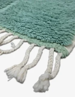 Tapis Vert Contemporain - 349 x 246 cm