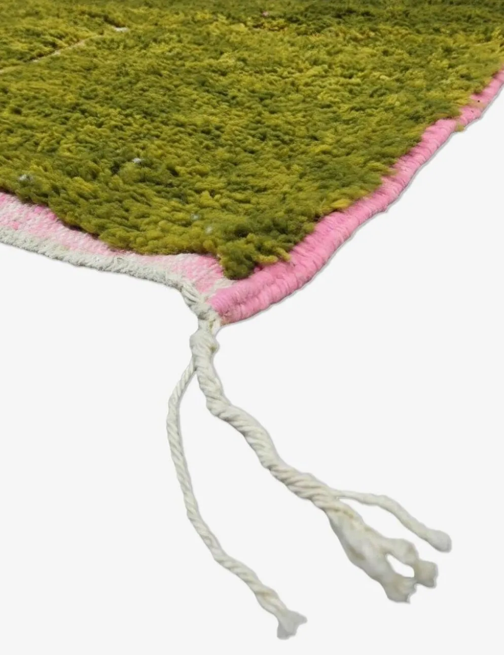 Tapis Vert Contemporain - 310 x 250 cm