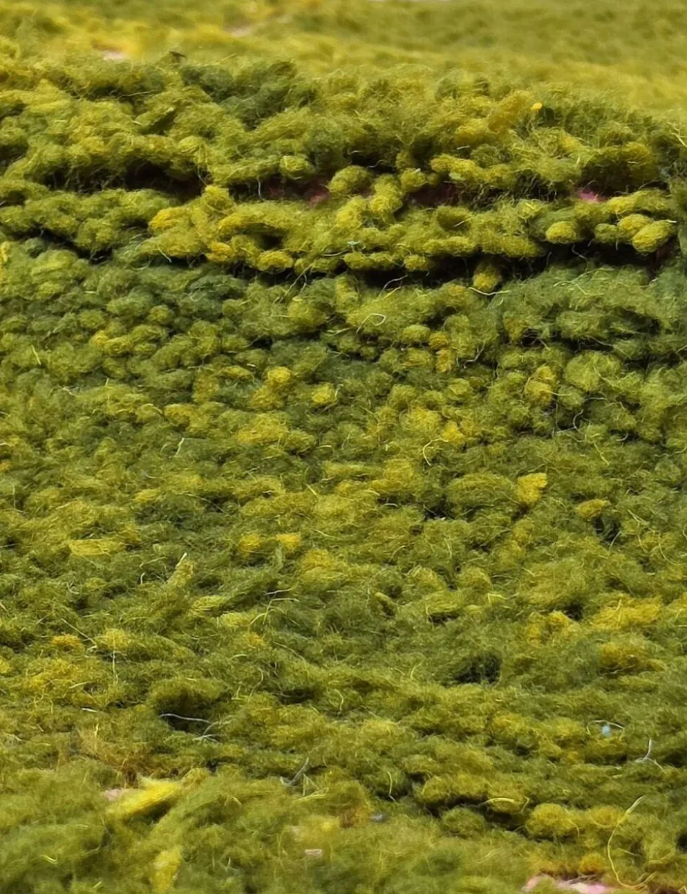 Tapis Vert Contemporain - 310 x 250 cm