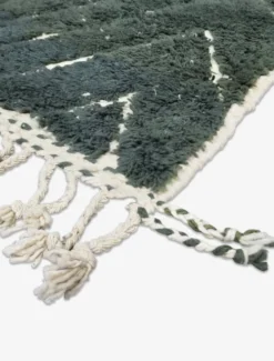 Tapis Vert Marocain - 298 x 205 cm