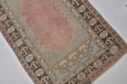 Tapis vintage antique Oushak sku 1240