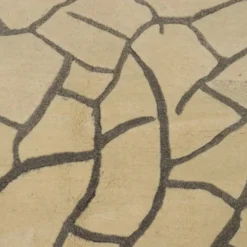 Tapis vintage Cretto Sartori en laine, nœud fin, 118 x 157 in