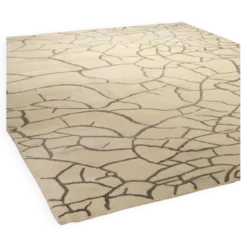 Tapis vintage Cretto Sartori en laine, nœud fin, 118 x 157 in