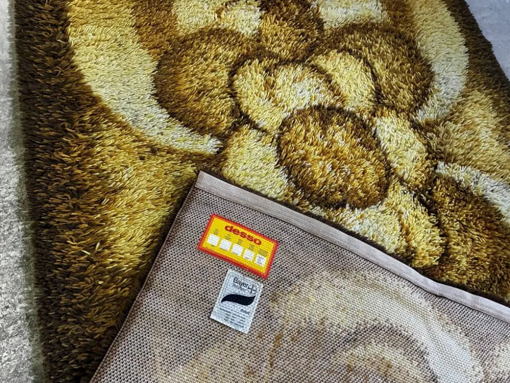 Tapis Vintage • Desso • Pop Psyché • 220 cm x 150 cm • 1970
