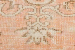 Tapis vintage doux de style géométrique fait main, 5x8, 156x241 cm