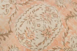 Tapis vintage doux de style géométrique fait main, 5x8, 156x241 cm